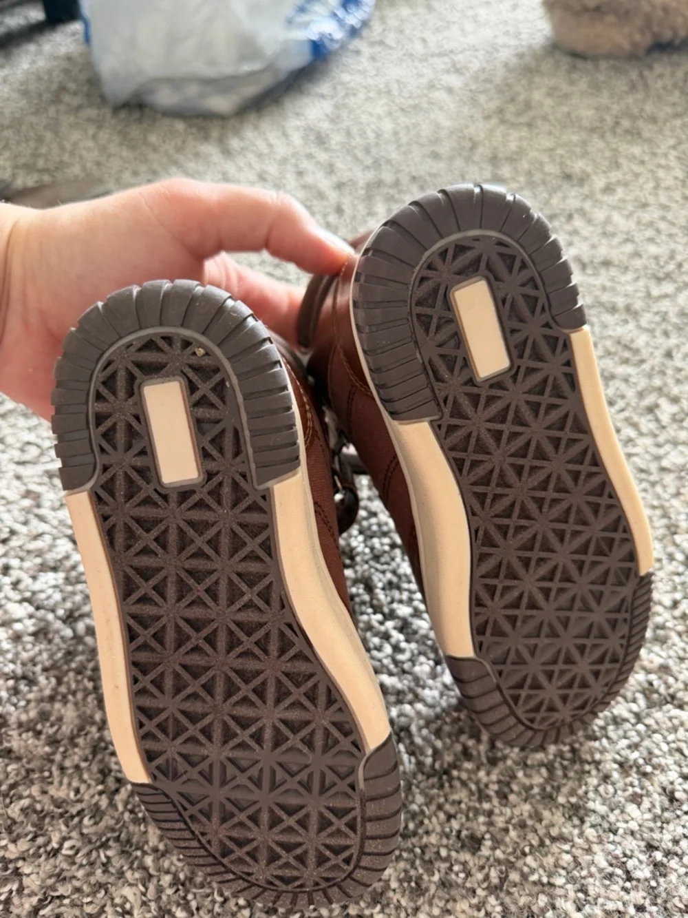 Stride Rite Brown Kids' High-Top Boots